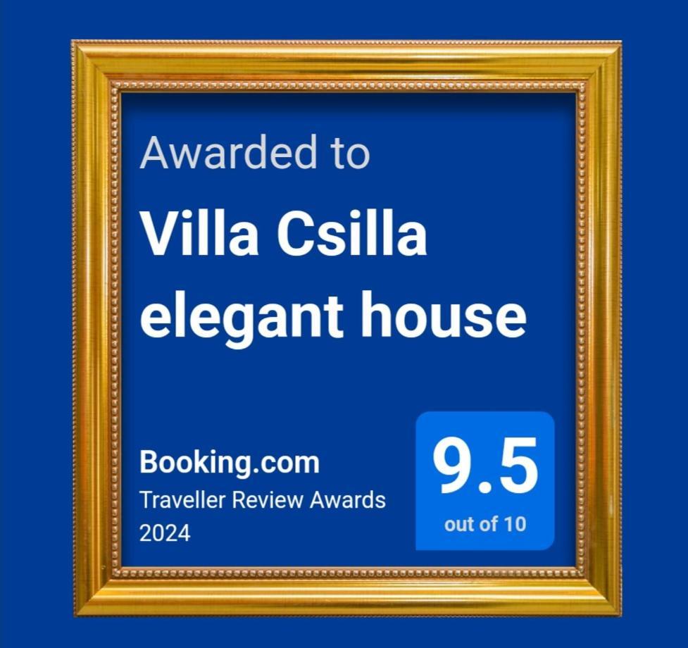 Villa Csilla Elegant House Erd Extérieur photo